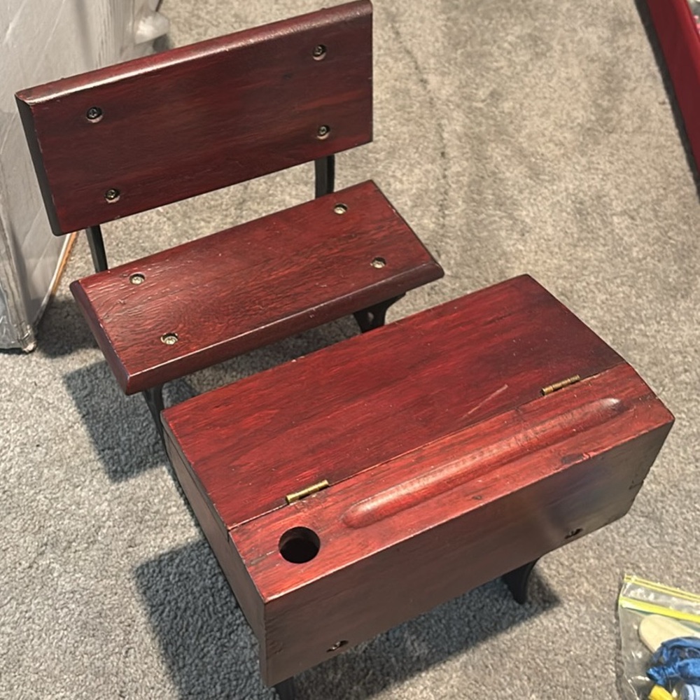 Vintage American Girl school desk